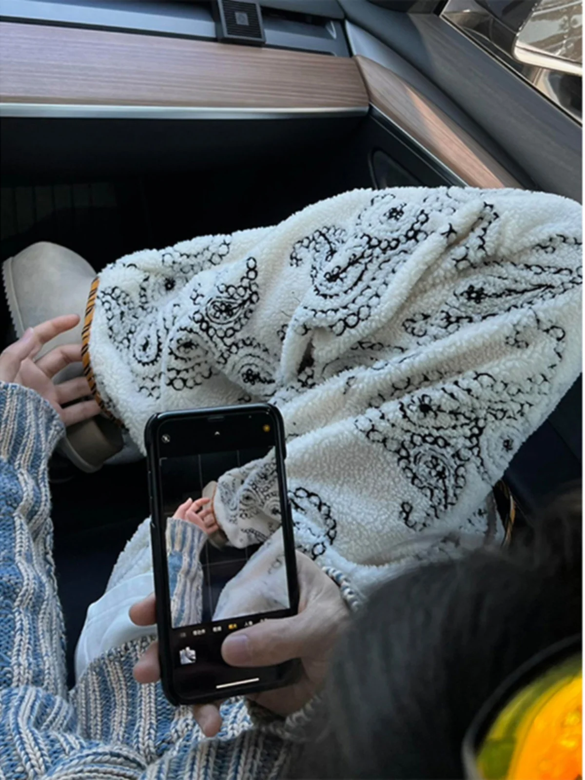 

Мужские утепленные брюки из овечьего вельвета с вышивкой цветка грецкого ореха, зимние теплые хлопковые брюки прямого кроя, повседневные брюки