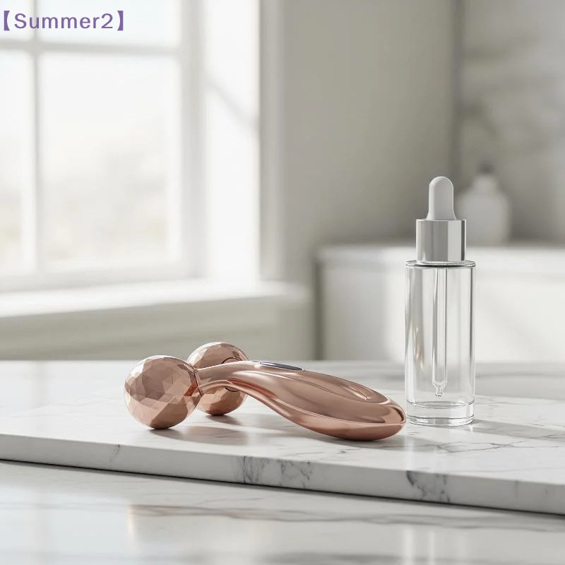 【Xia2】3D Dual Roller Massager With Face Lifting Skin Tightening For Home Skincare Daily Use Travel Beauty Routine{S} view 5
