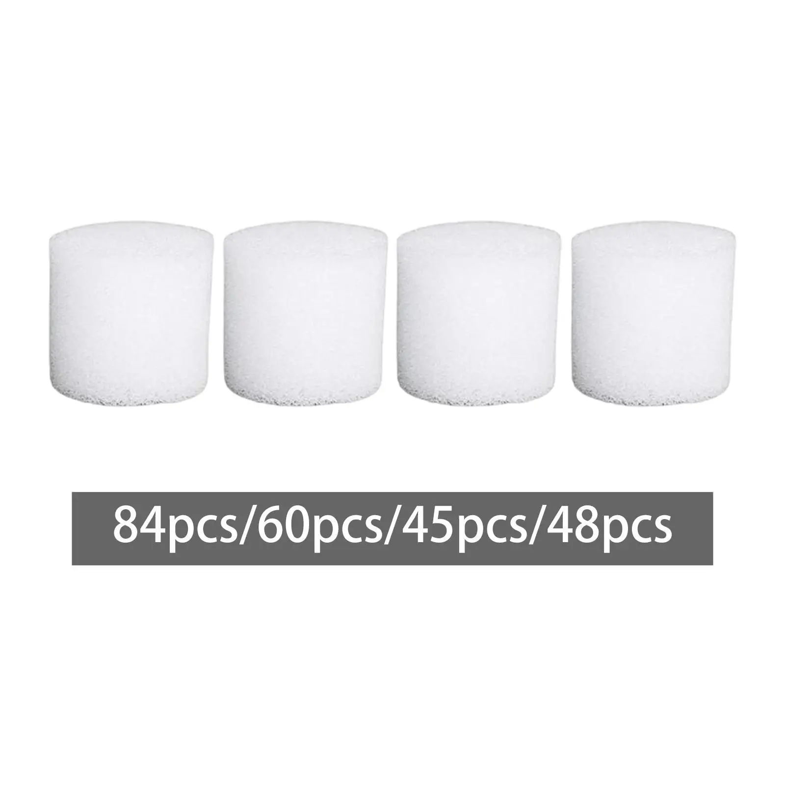 

Soilless Cultivation Seedling Sponges White Edge Opening Lightweight for Small Bud Growth Accessory Cylindrical Growing Media