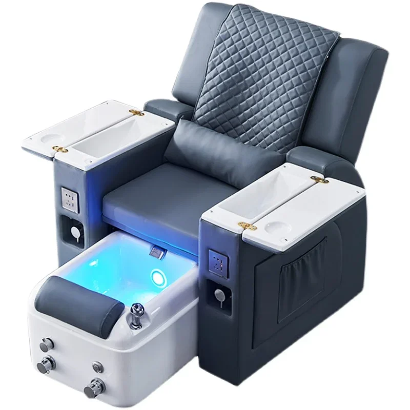 Sofa electric eyebrow tattoo and foot beauty integrated lounge chair, foot therapy, foot washing and massage bed