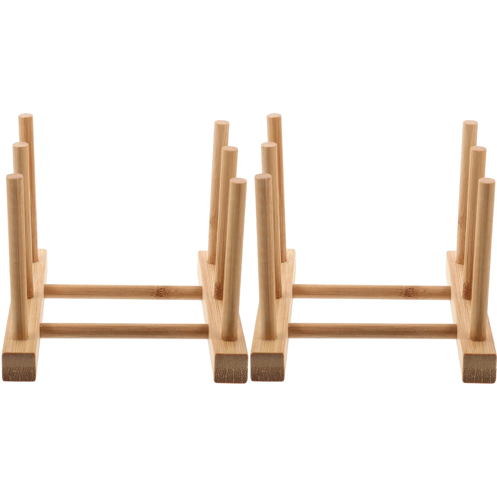 

2Pcs Water Mug Drainer Shelf Fine Workmanship Hard Deformation Resistant Organizer Cup Drying Rack Cup Drainer Stand Rack