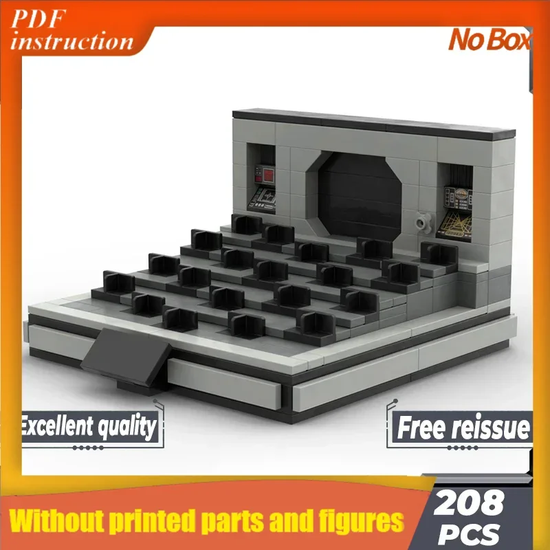 

Звездная модель фильма Moc, строительные кирпичи, звездная минифигурка, стенд, технология, модульные блоки, подарочная игрушка, набор «сделай сам», сборка, Рождество