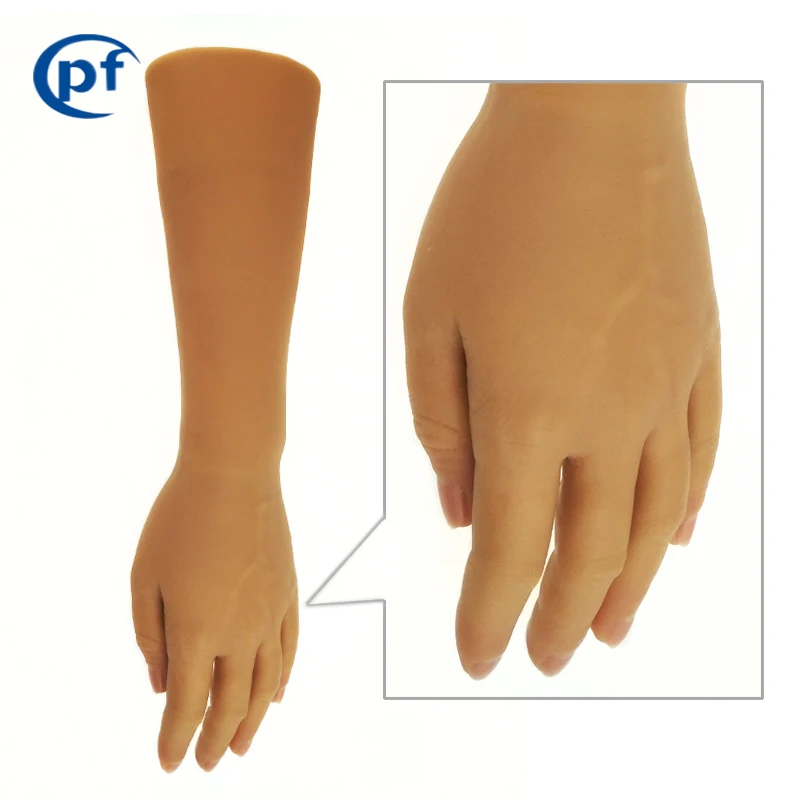 Medical Supplies Silicone Prosthetics Hand Cover Artificial Hand