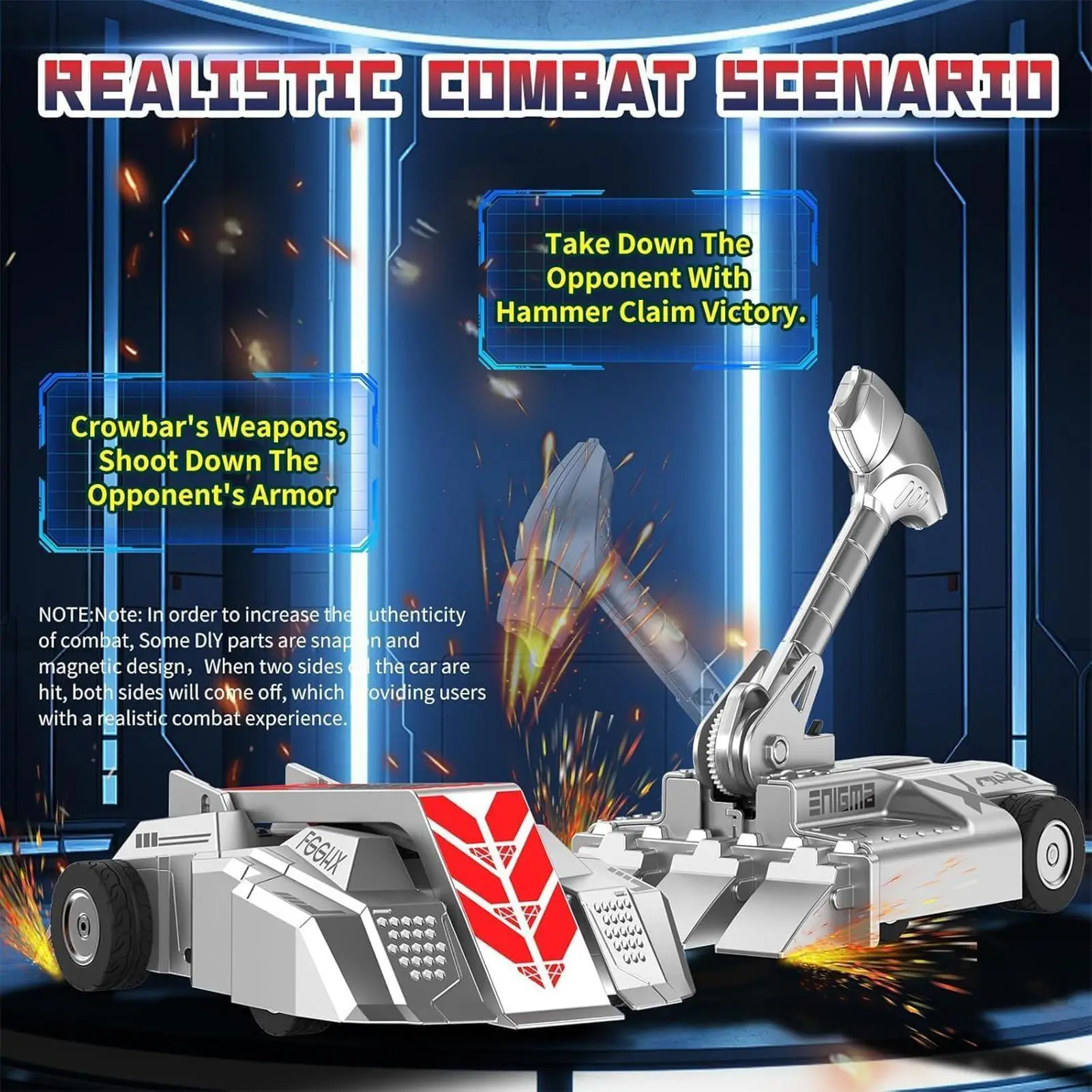 RC Battle Robots 360 Degree Rotation Flexible Handling Remote Control Toys for Kids Children 4 5 6 7 8 9 10 Girls Birthday Gifts