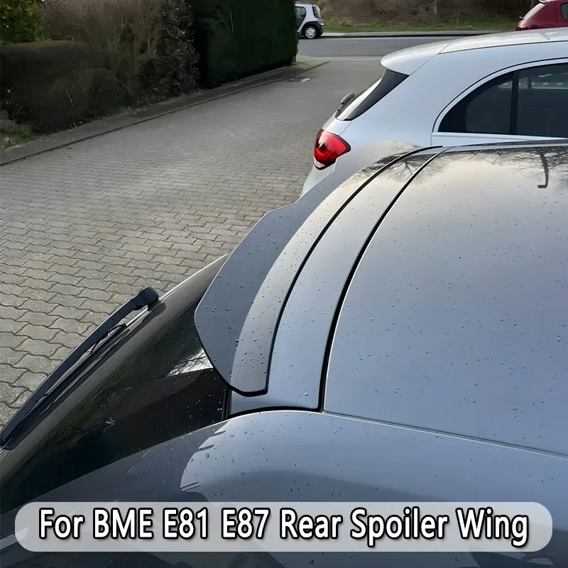 For BMW 1 Series E81 E87 2004-2011 Hatchback 120i 118i M135i 116i Rear Boot Roof Lip Cap Spoiler Wing Car Rear Tail Wing Trim