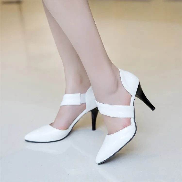 Big Size 11 12 13 14 15  high heels sandals women shoes woman summer ladies        Rough heel   buckles  Toe  Squarehead.