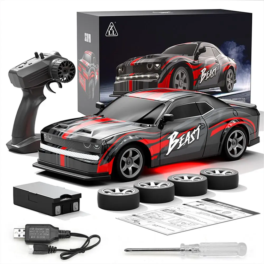 

ZLL SG218 PRO 1/16 2.4G 4WD RC Car Drift On-Road High Speed Racing LED Light Full Proportional Vehicles Model RTR Toys