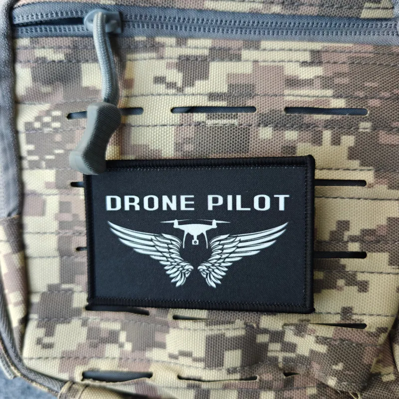 2026 New Patches,drone Morale Badges, For Clothing, Hats, Backpacks, etc., Hook and Loop