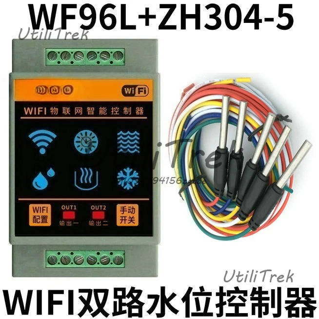 

WF96L Wi-Fi домашний контроллер уровня воды интеллектуальные датчики сигнализация система обнаружения потоков плавания