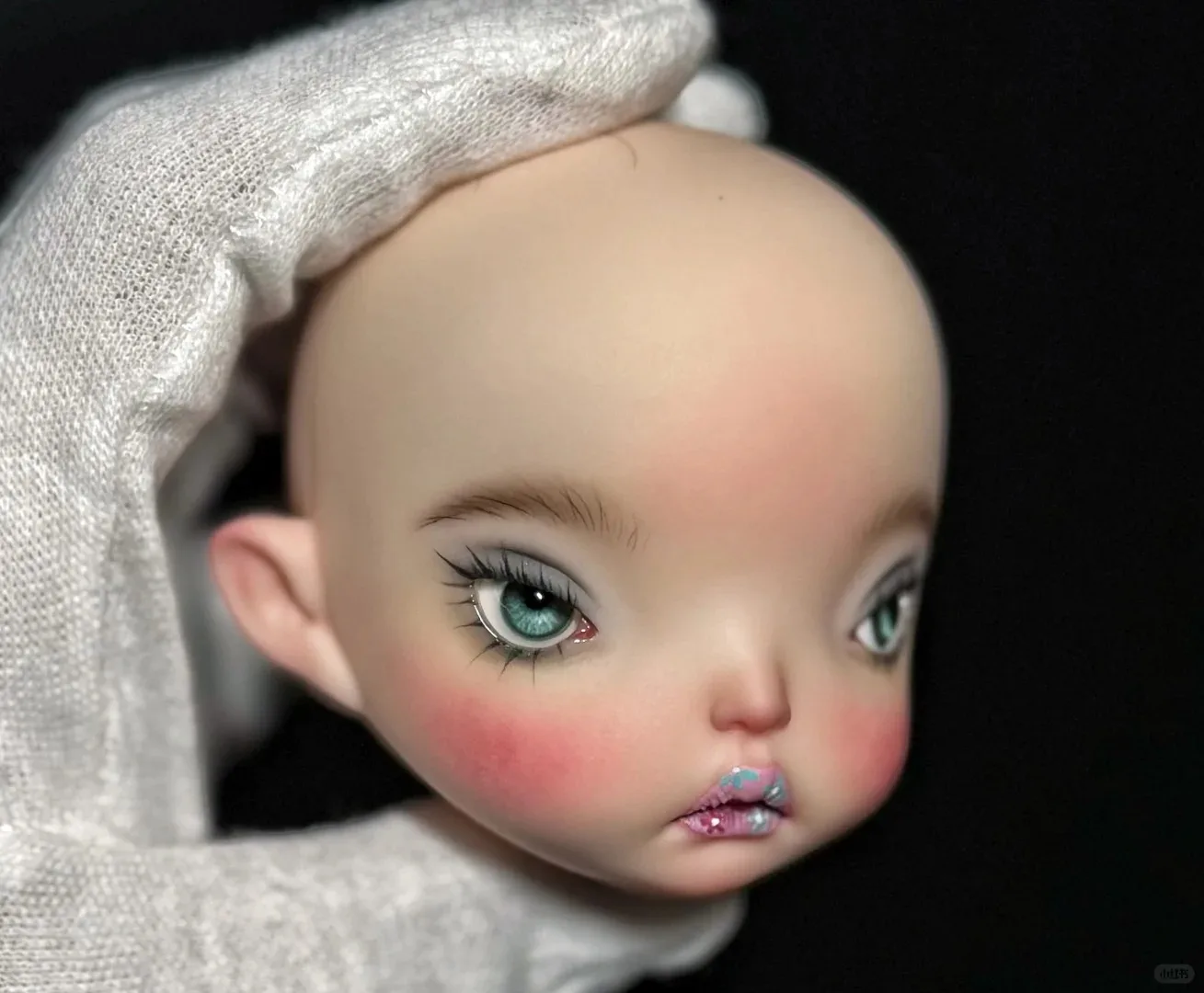 

Новая голова для куклы BJD в масштабе 1/6, модель Xiaokui Yuanbao, красивая девушка, высококачественная полимерная игрушка - только голова.