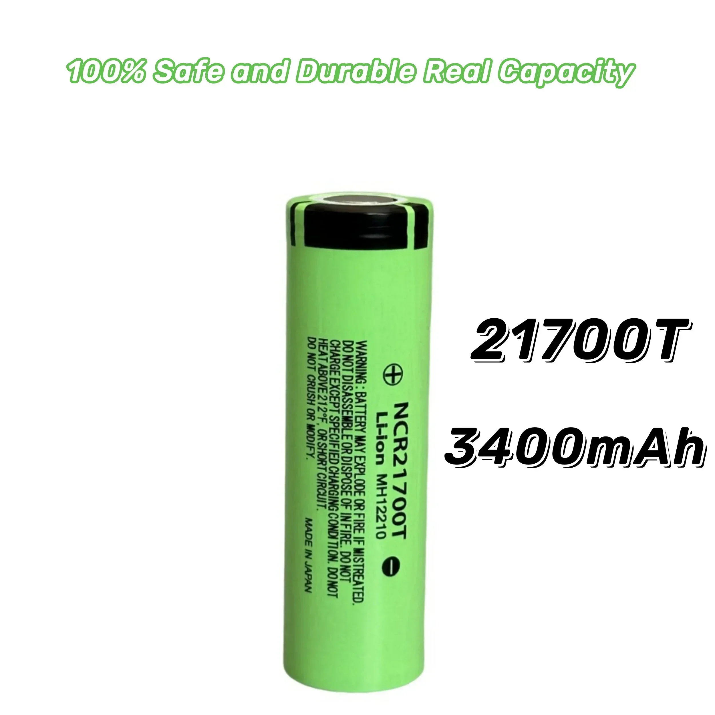 

100% /Original 21700 NCR21700T Lithium Rechargeable Battery 4800mAh 3.7 V 40A High-discharge Battery High-drain Li-ion Battery