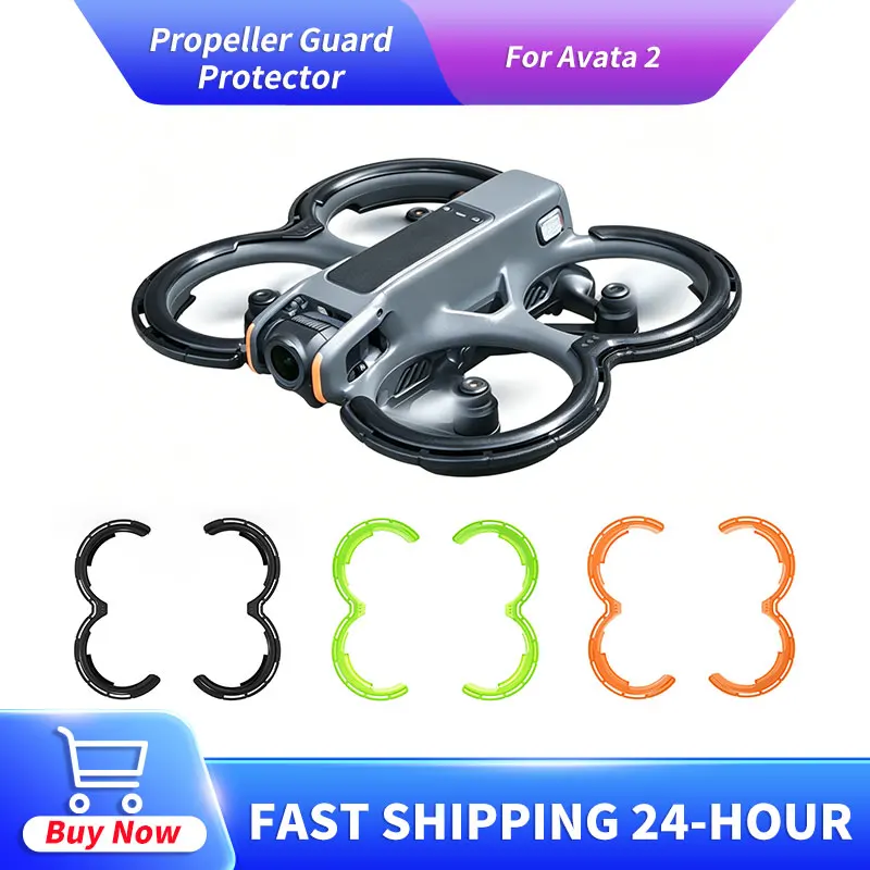 

Avata 2 Bumper Guards Accessories, Propeller Guard Protector Gimbal Protective Anti-Collision Ring Cover for Avata 2 Accessories