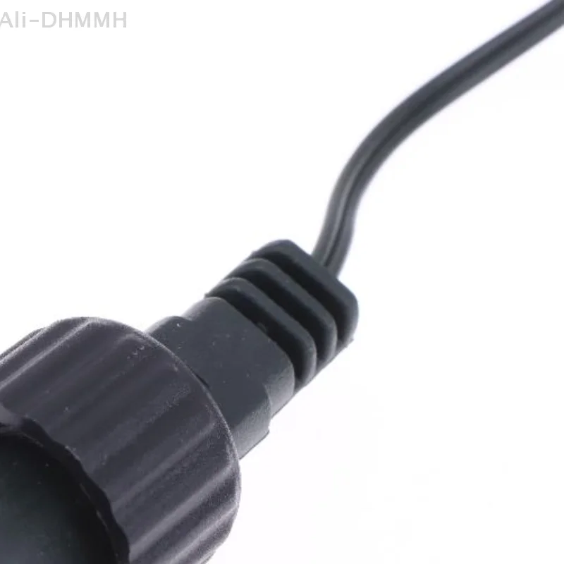ZLinKJ 1/3/5Pcs Waterproof Extension Cable For Solar Panel 2Pin LED Connector Male 2 Meters Black 2Pin Plug Connector Wire