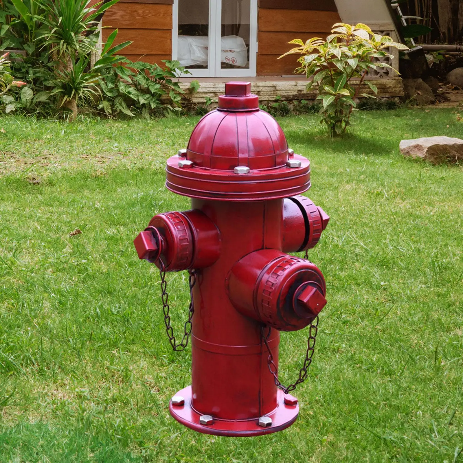 

Fire Hydrant for Dogs to Pee on Decorative for Lawn Backyard Indoor Outdoor