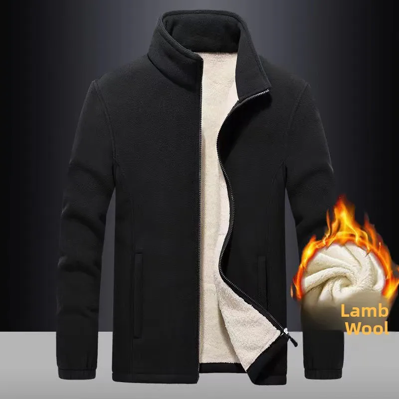 

Мужская двусторонняя толстовка Thiened Fce Jaet, весна-осень-зима, длинная верхняя одежда на молнии, обычное све, пальто