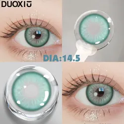 DUOXIU 1 Pair Colored Contact Lenses for Eyes Blue Lenses Lenses Gray Lenses Green Eye Natural Lenses Fashion Lenses Beauty