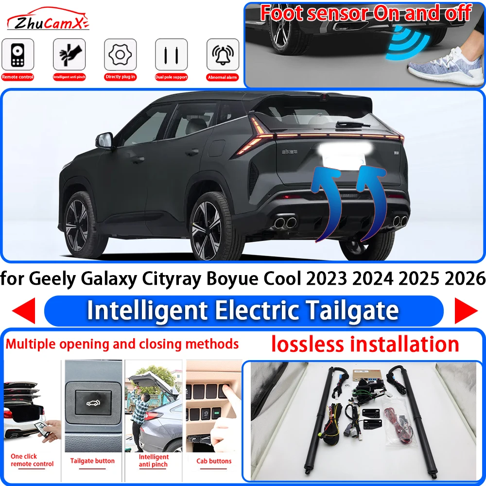 

for Geely Galaxy Cityray Boyue Cool 2023 2024 2025 2026 OEM Power Liftgate Trunk Electric Suction Tailgate Tail Gate Lift Strut
