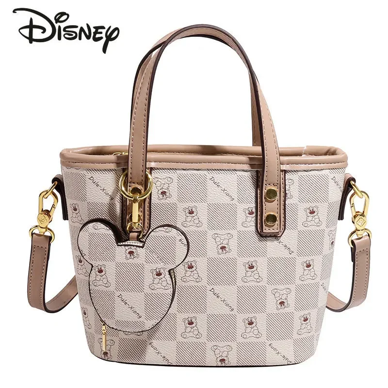 Disney-Sac à bandoulière grande capacité pour femme, sac à main pour fille, sac à provisions portable, mode avancée, populaire, nouveau, 2023