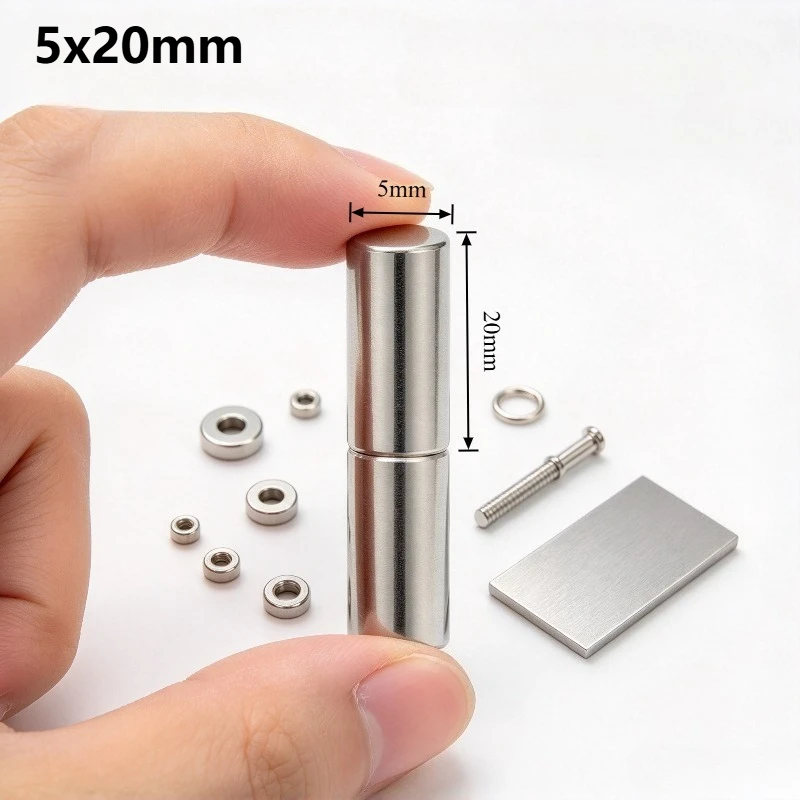 N35 Neodymium Round Disc Magnet 5x20mm for Industrial Handmade Model DIY 5*20mm