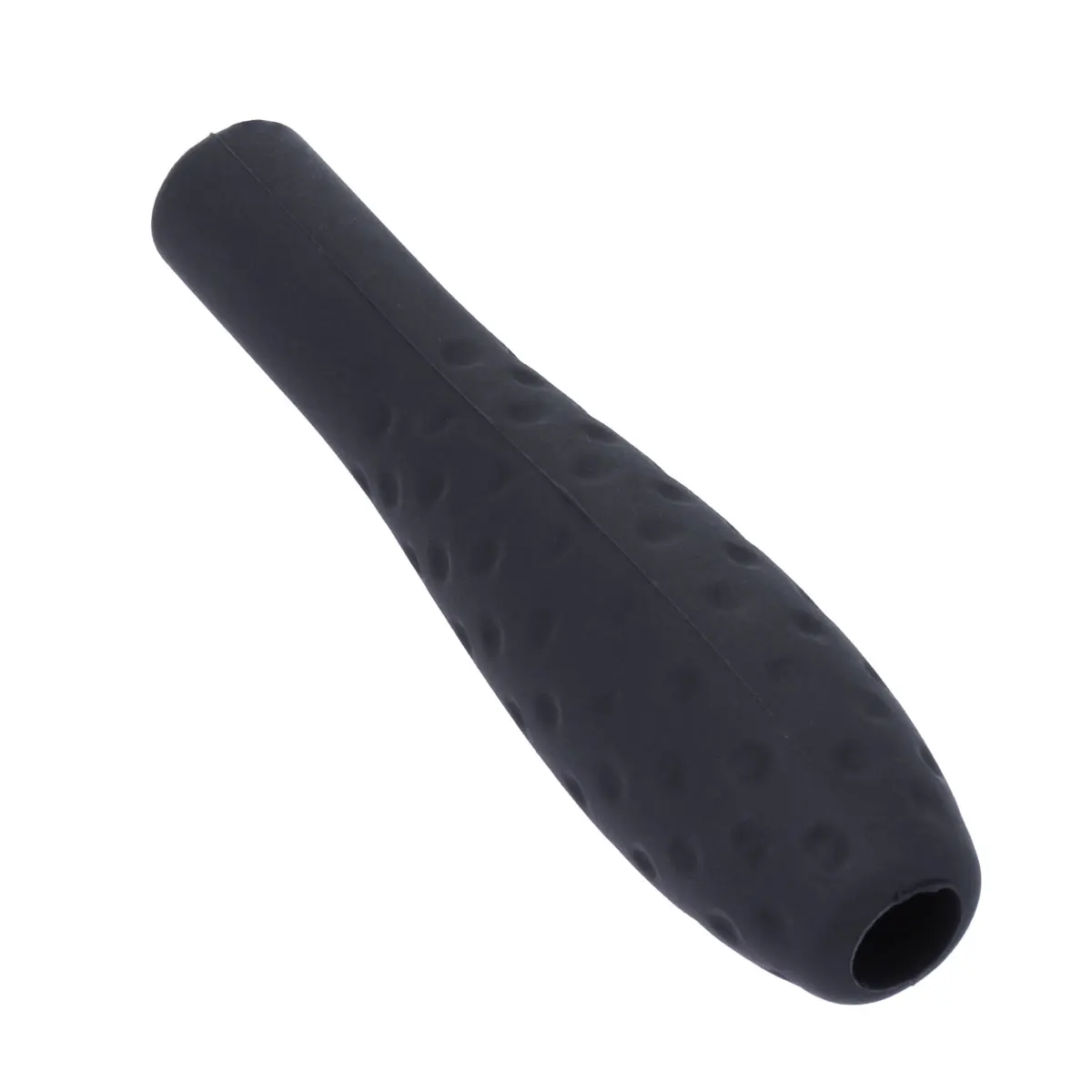 غطاء قلم سيليكون لقلم رصاص أسود خالٍ من الغبار ومقاوم للخدش وخفيف الوزن وقلم لمس محمول