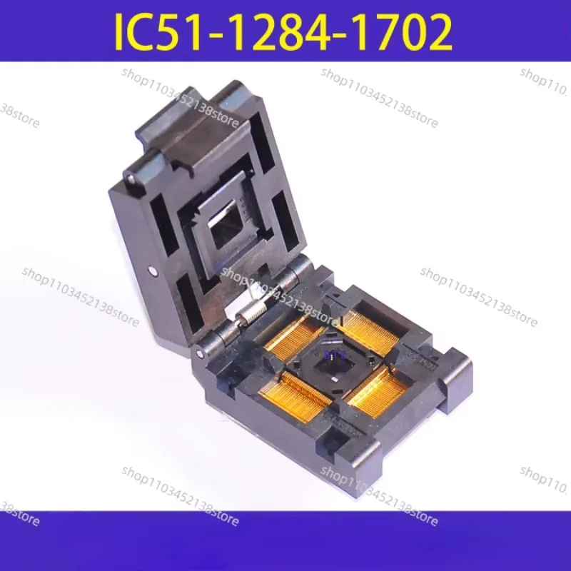 IC51-1284-1702 Test Socket LQFP128 0.4 IC Burning Socket Programming Socket