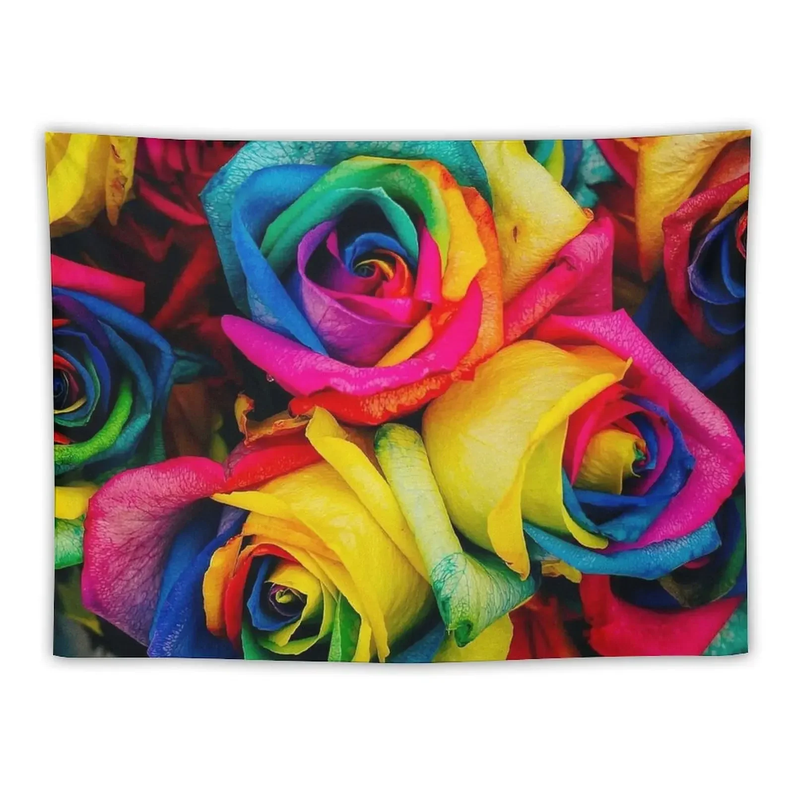 Rose Rainbow Tapestry Room Decorator Cute Room Things Things To The Room Tapete For The Wall Tapestry