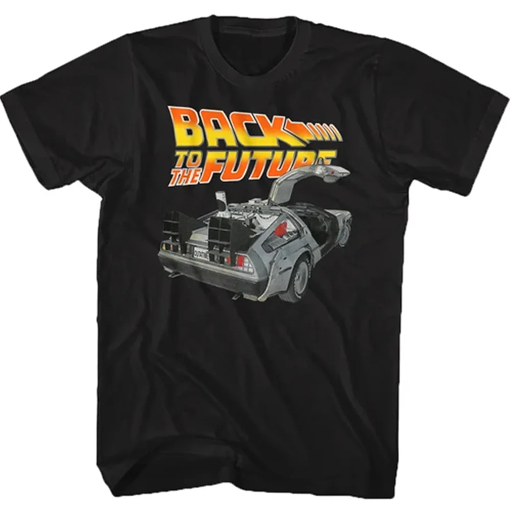 Back To The Future Vintage Car GRAPHIC T Shirt for Men Camiseta Summer Short Sleeve T Shirts Back To Future Tee Tops Streetwear