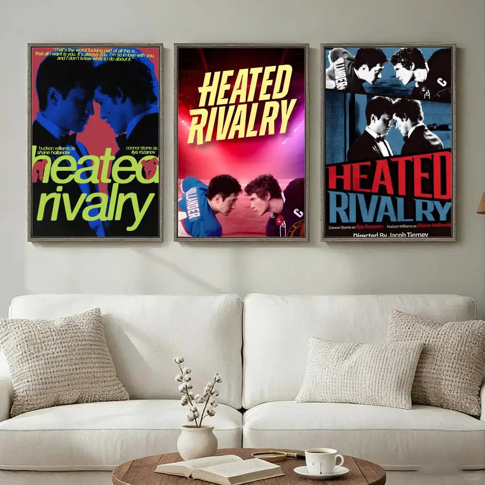Book H-Heated R-Rivalry Poster Wall Art Print Poster for Living Room Bedroom Home Decor
