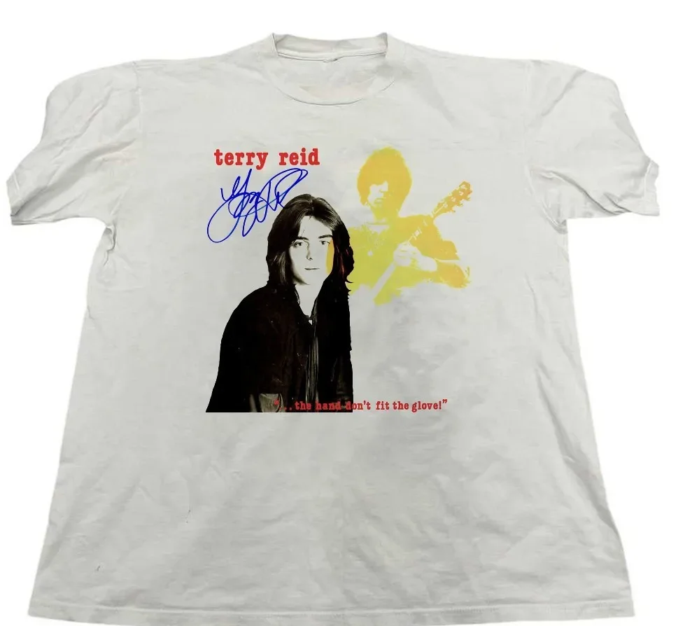 Vintage Terry Reid Music Tour T-Shirt Short All Size S to 5XL 2F853