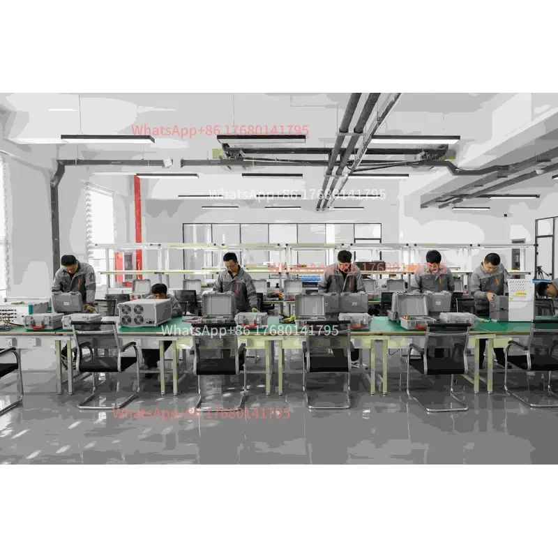 Electrical HZ-8700 6kV-220kV acousto-optic wireless high voltage overhead transmission line tester phase detector