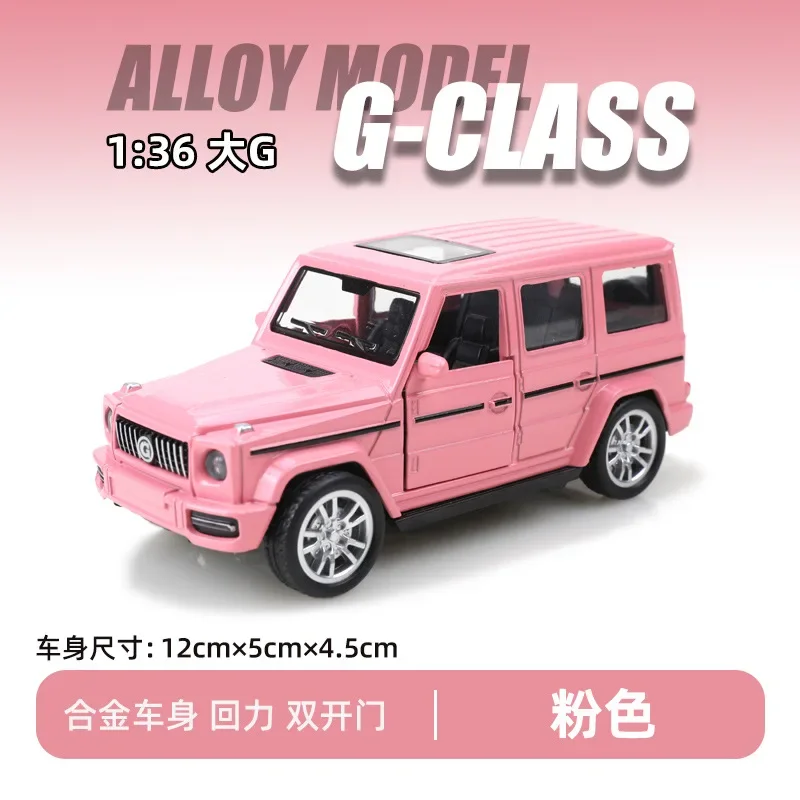 Modello di auto in lega Pullback Veicolo giocattolo per ragazzi Il bambino può aprire l'auto da corsa inerziale Nuovo giocattolo da collezione in miniatura