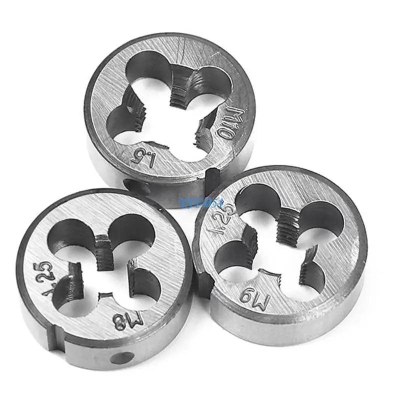 E15A مجموعة الصنبور والقالب متري المهنية برغي الموضوع المقابس مستقيم تفتق مخرطة خيوط مجموعة أدوات إصلاح اليد