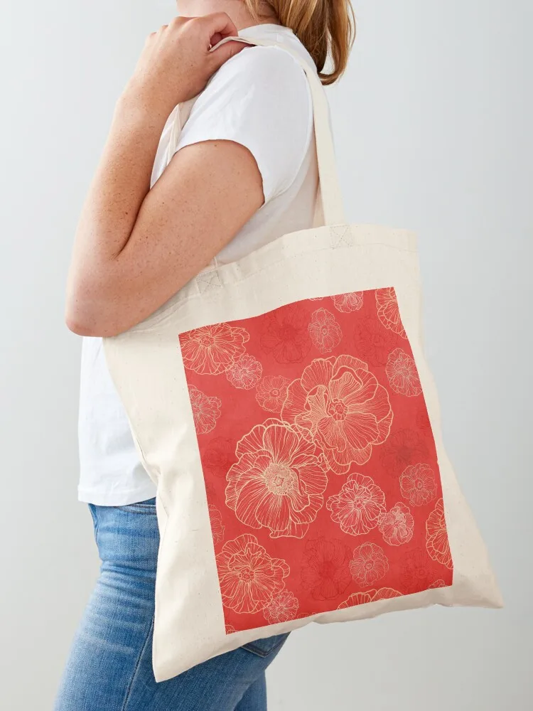 

Garden Roses - Nana's Vintage Red Tote Bag the tote bag eco pack bag luxury women for beach