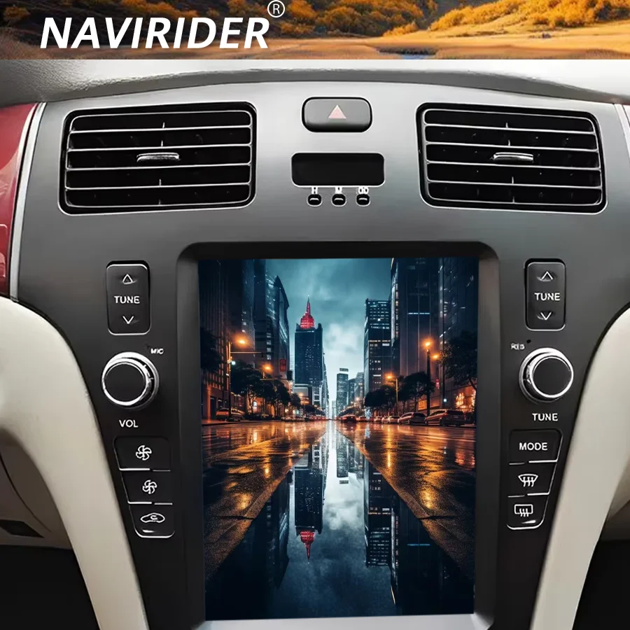Android 13 Vertical Screen Car Radio For Lexus ES300 ES ES330 XV30 2001-2006 Stereo GPS Carplay Multimedia Video Player 256GB