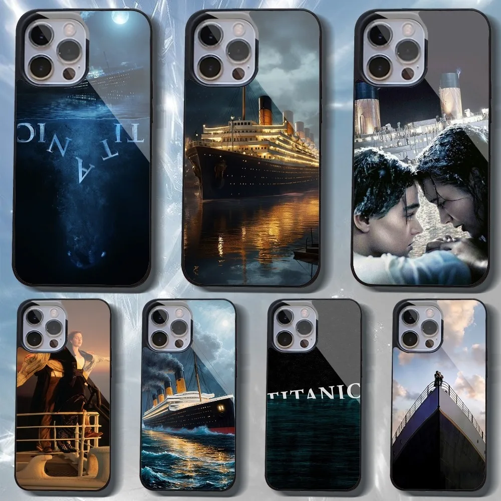 Titanic Love Disaster Movie Phone Case For IPhone 16 15 14 13 Pro Max 11 12 Mini Alex Mirror For Magsafe Wireless Charging Cover