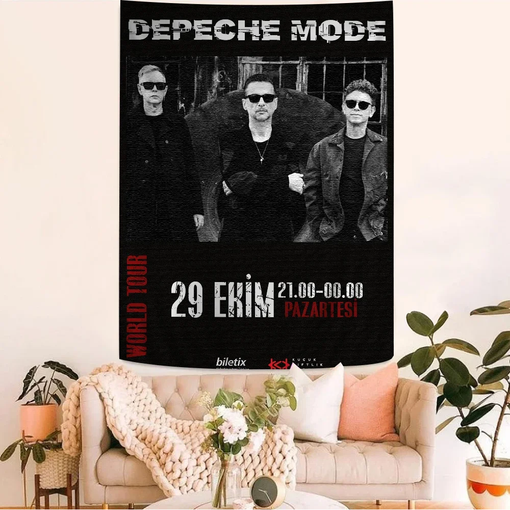 Depeche-Mode Singer Star DIY Wall Tapestry for Living Room Home Dorm Decor Wall Art Decor