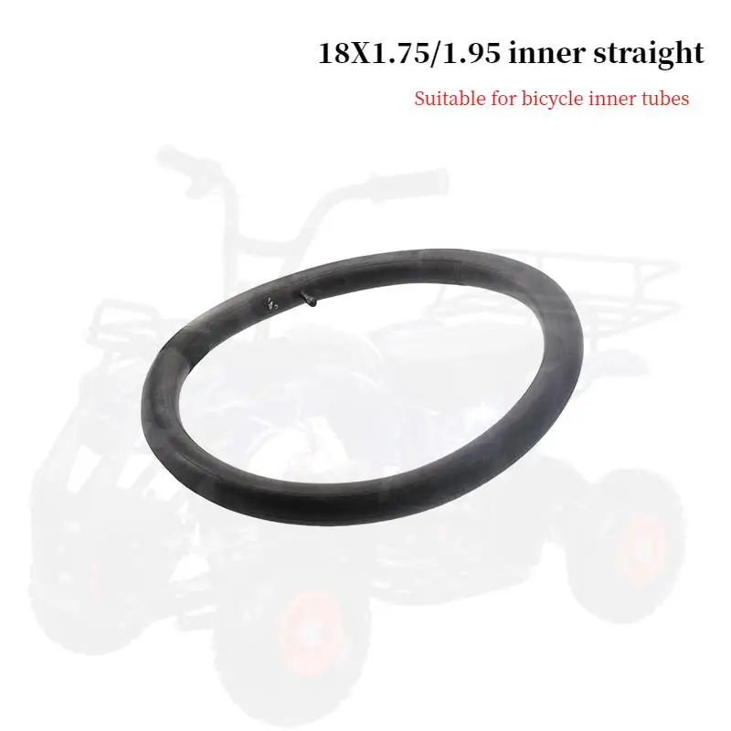 أنبوب داخلي بصمام مستقيم عالي الجودة لدراجة الأطفال/دراجة قابلة للطي/سكوتر صغير 18x1.75/1.95 فوهة مستقيمة #1