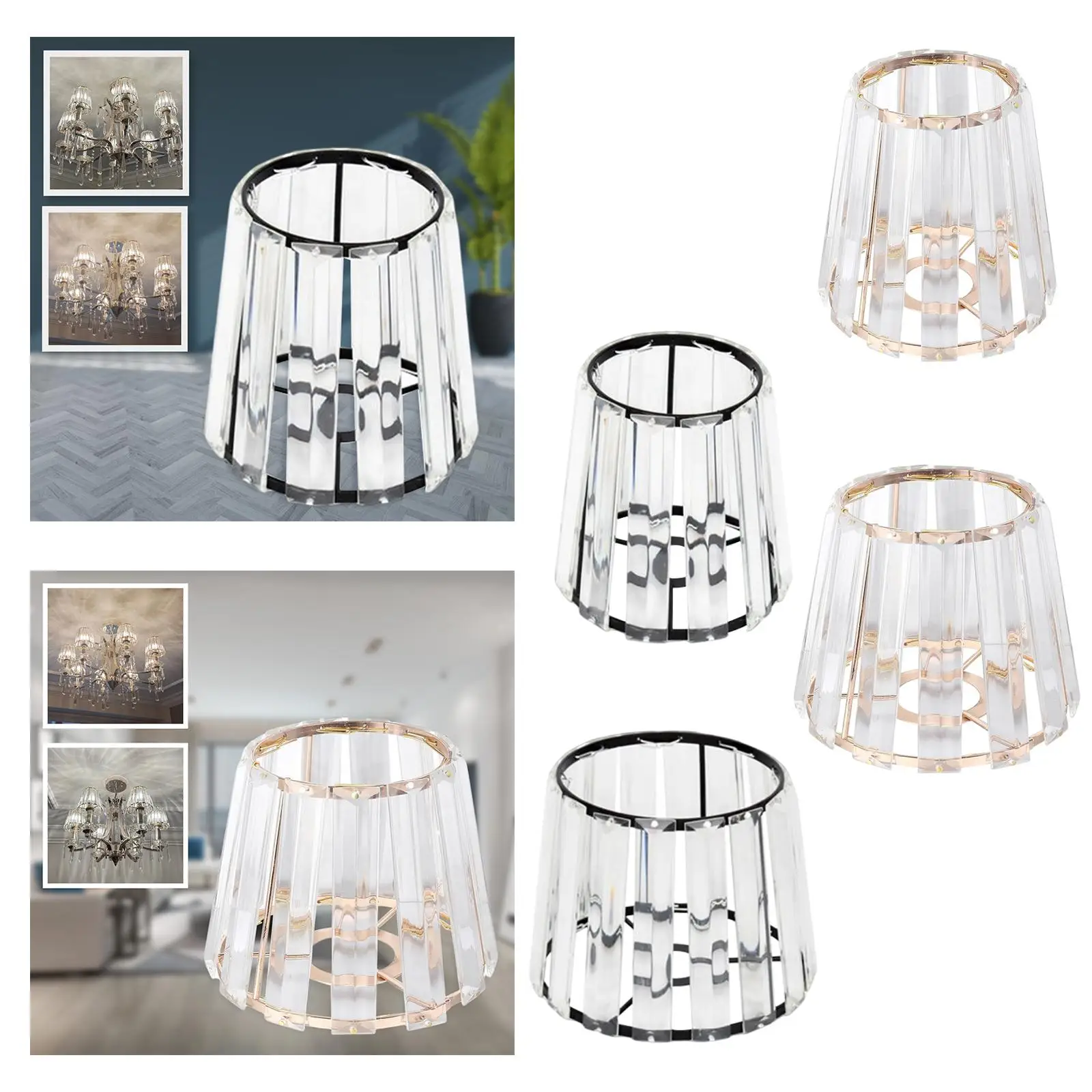 Table Lamp Shade, Drum Lampshade Modern Barrel Light Lamp Shade Cover Chandelier Fixture Lamp Shades for