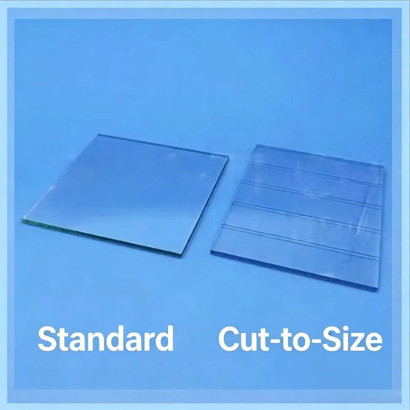 Double-sided ITO Conductive Glass for Lab, Resistance 7-10Ω/10-15Ω/40-60Ω, Thickness 0.7mm 1.1mm