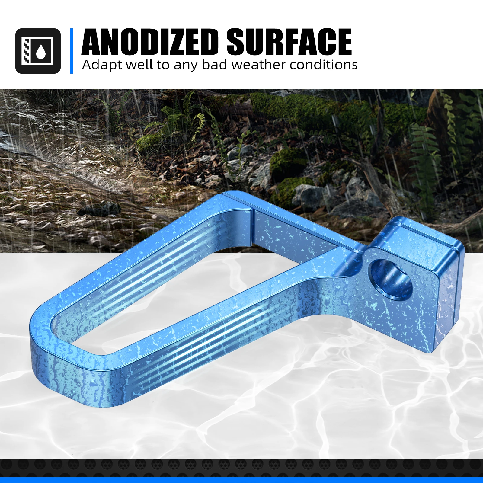 NICECNC 프론트 브레이크 호스 라인 가이드 야마하 YZ 250F YZ450F 2004-2009 YZ125 YZ 250 2004-2020 YZ 250X 2016-2020 YZ125X 2020용