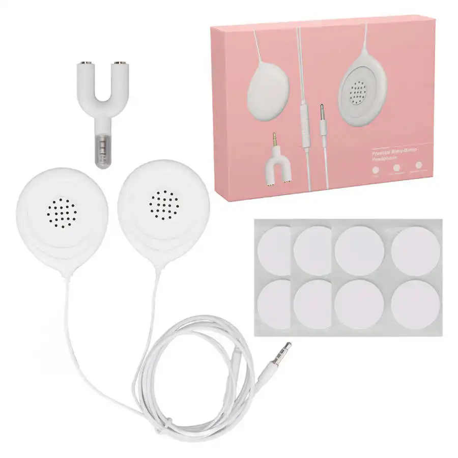 

Fetal Education Music Baby Bump Headphones Music Splitter Prenatal Belly Speakers During Pregnancy Safety Play Music To Baby New