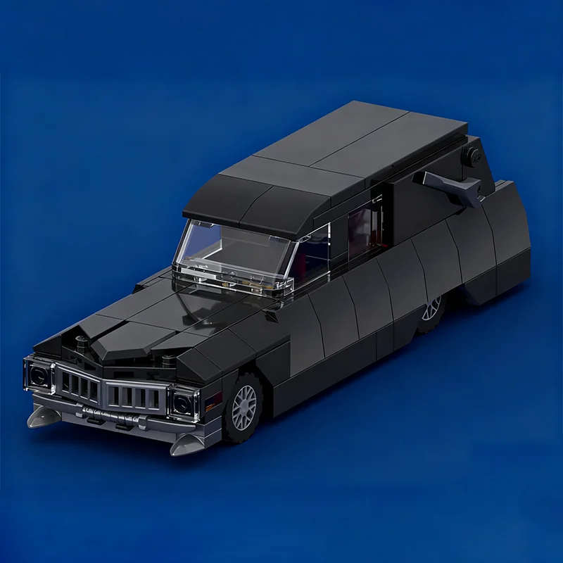 215pcs MOC City Traffic Hearse - đánh giá và giá Art Craft Idea