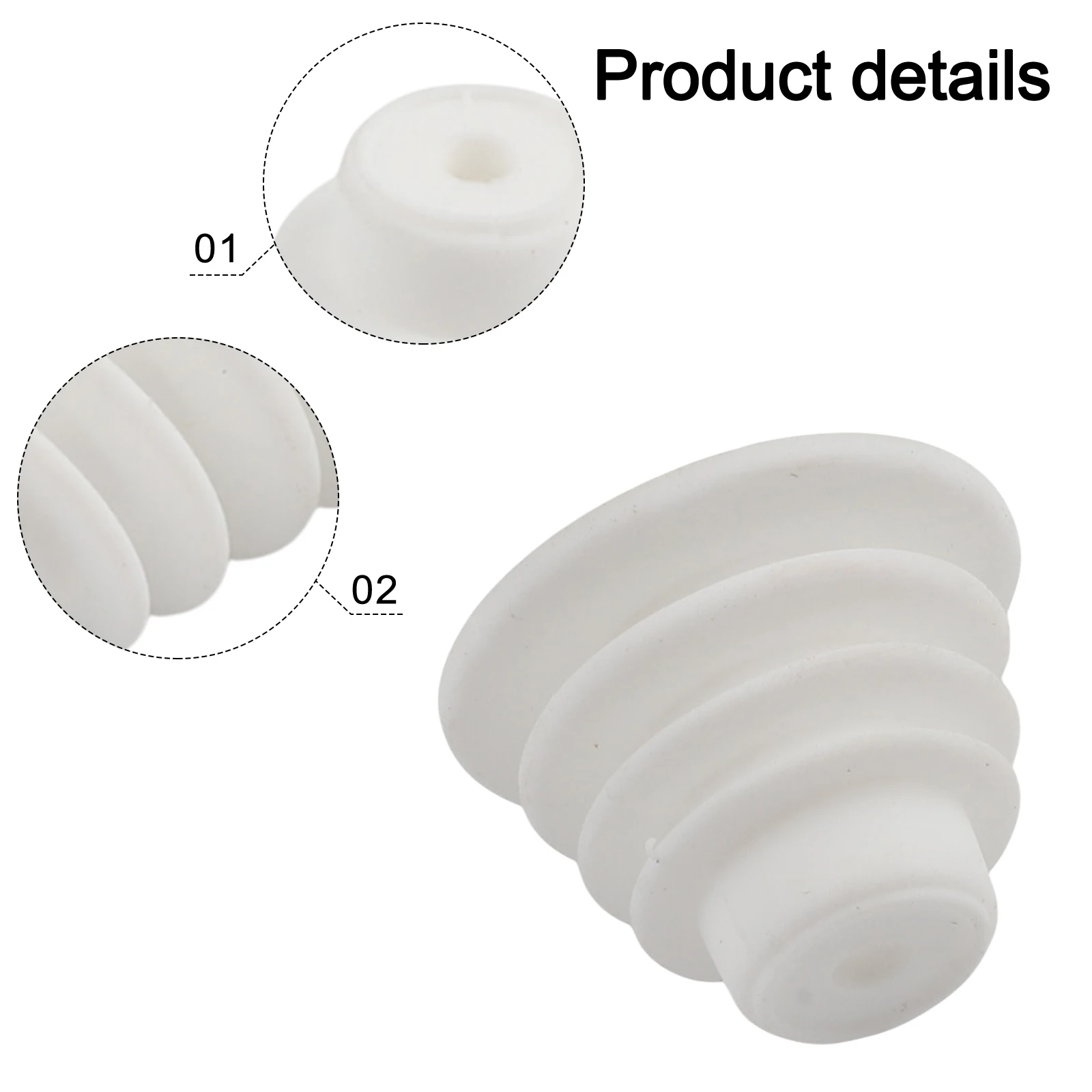 Деталь резервуара для сточных вод Уплотнение пылесоса Обслуживание пылесоса Высококачественный материал Улучшенная посадка Многослойная конструкция