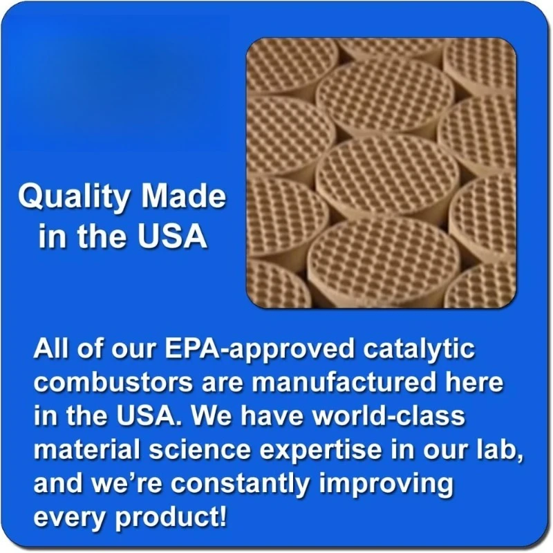 موقد الخشب الاحتراق الحفاز استبدال محفز السيراميك 4 × 10.6 × 2 #5