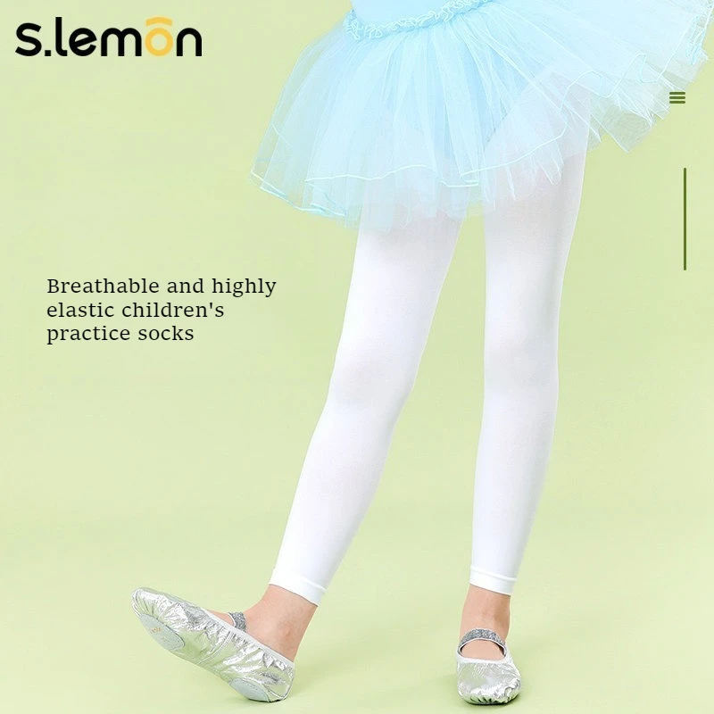 

Тонкие летние танцевальные леггинсы для девочек (3/4 длины) – белые/розовые/черные, для тренировок и экзаменов