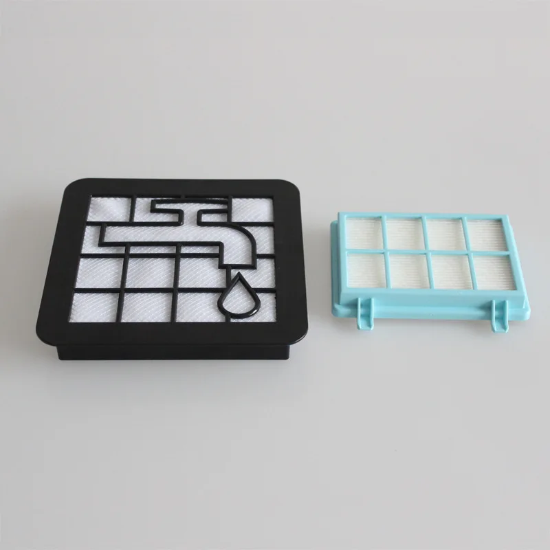 مجموعة من 2 فلتر للمكانس الكهربائية Philips PowerPro Compact FC9331 FC9332 FC8010