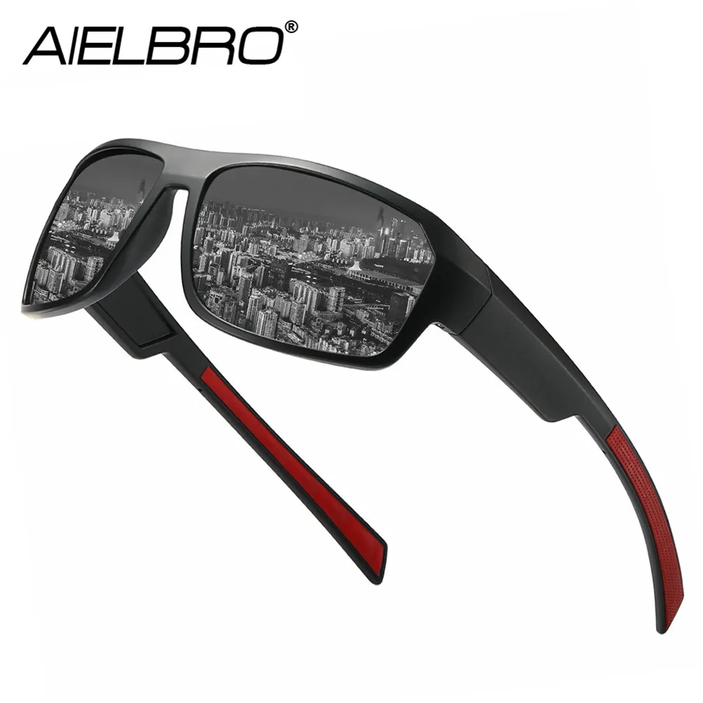 

AIELBRO Cycling Glasses Sport Sunglasses Men Eyewear Cycling Sunglasses Safety Glasses Bike Equipment Sunglasses for Men