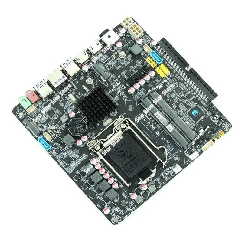 Industrial Board H510 Thin Itx Side Plug Graphics Card Main Board 10th Generation 11th Generation All-in-one Computer Main Board