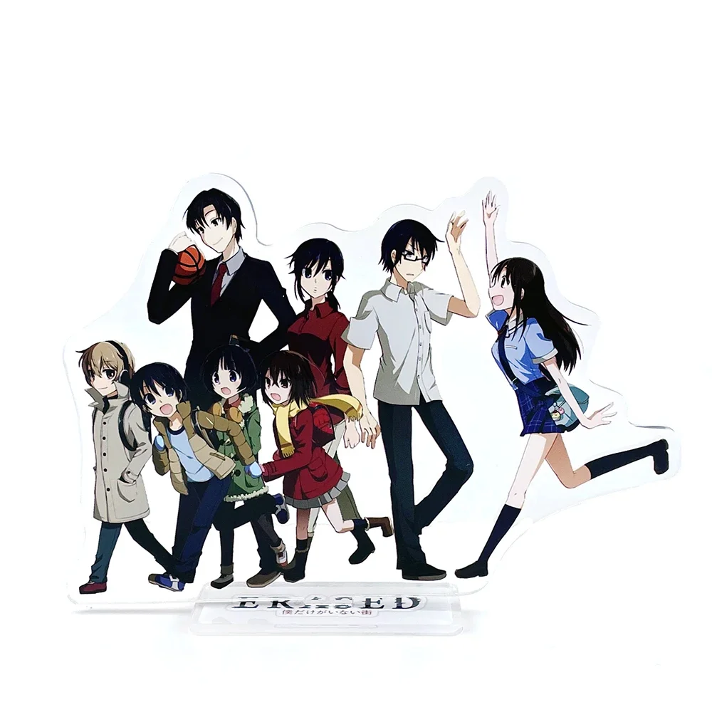 Boku dake ga Inai Machi Satoru Fujinuma Kayo Hinazuki Yashiro Gaku acrylic stand figure model cake topper anime