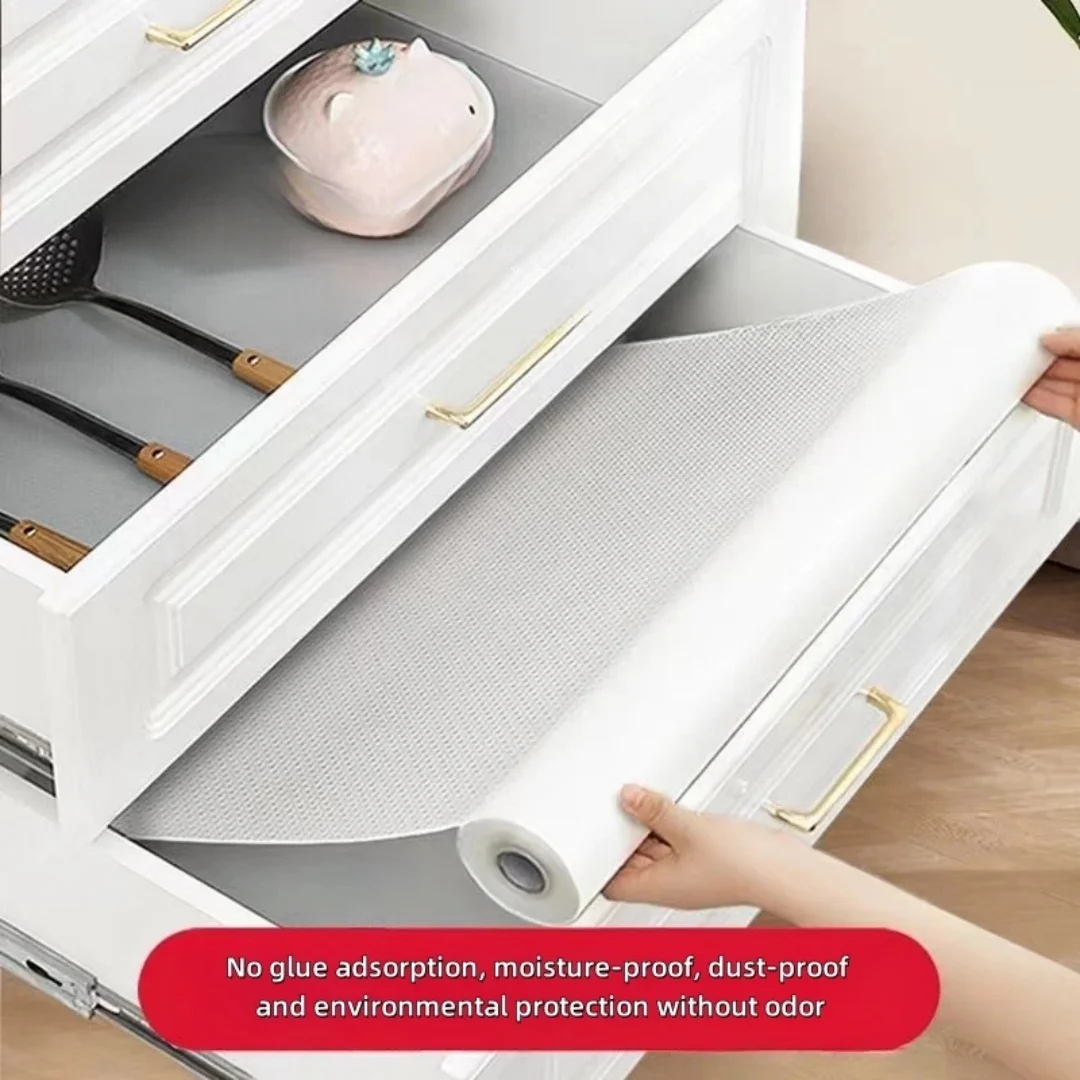 

1pc 5m Furniture Drawer Pad Paper Cabinet Kitchen Waterproof and Oil-Proof Pad Cabinet Pad Oil-Proof Pad Moisture-Proof